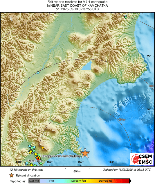 intensity map